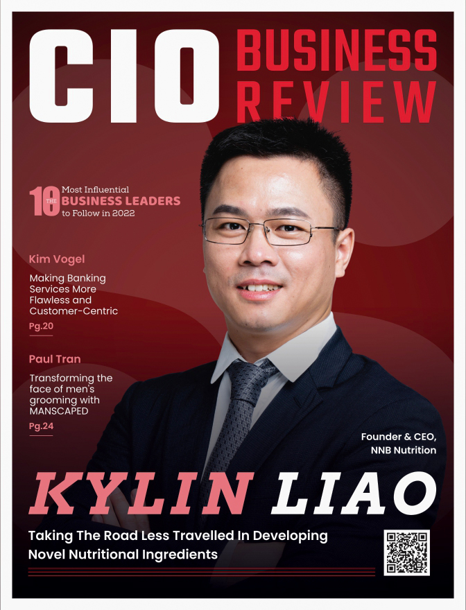 祝賀！NNB創始人(rén)兼董事(shì)長廖琪林先生(shēng)榮獲CIO Business Review雜志評選的“2022年(nián)10大(dà)最具影(yǐng)響力商業領袖”，并榮登封面！